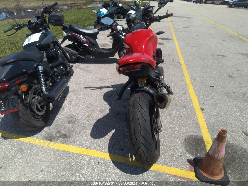 2020 DUCATI MONSTER 821 - ZDMMACLS6LB006346