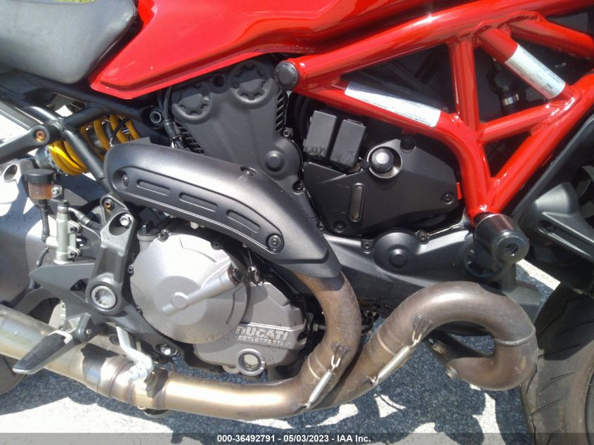 2020 DUCATI MONSTER 821 - ZDMMACLS6LB006346