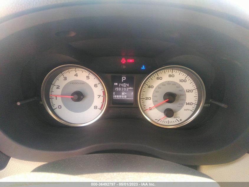 2013 SUBARU IMPREZA WAGON 2.0I SPORT LIMITED - JF1GPAR60D2866739