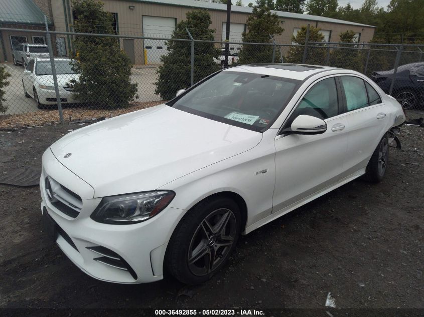 2020 MERCEDES-BENZ C-CLASS AMG C 43 - 55SWF6EB2LU334668