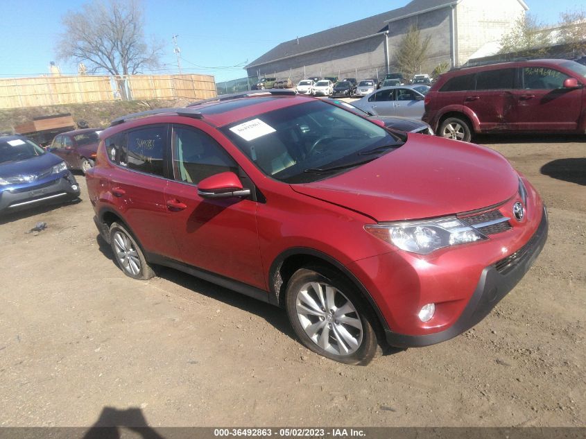 2014 TOYOTA RAV4 LIMITED - 2T3DFREV3EW207493