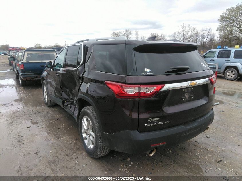 2018 CHEVROLET TRAVERSE LT CLOTH - 1GNEVGKW5JJ182220