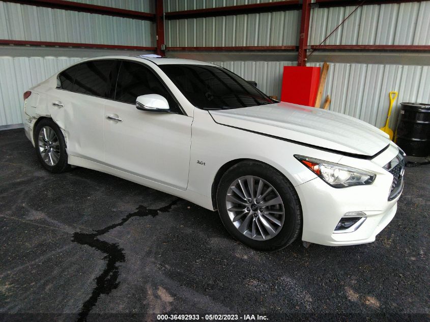 2018 INFINITI Q50 3.0T LUXE - JN1EV7AR8JM440297