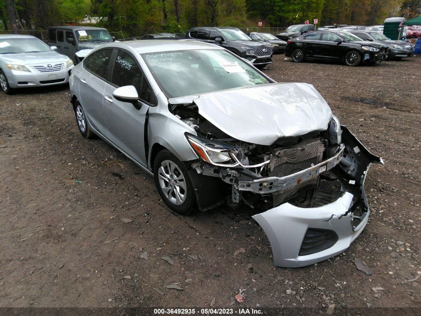 2019 CHEVROLET CRUZE - 1G1BJ5SM2K7106486