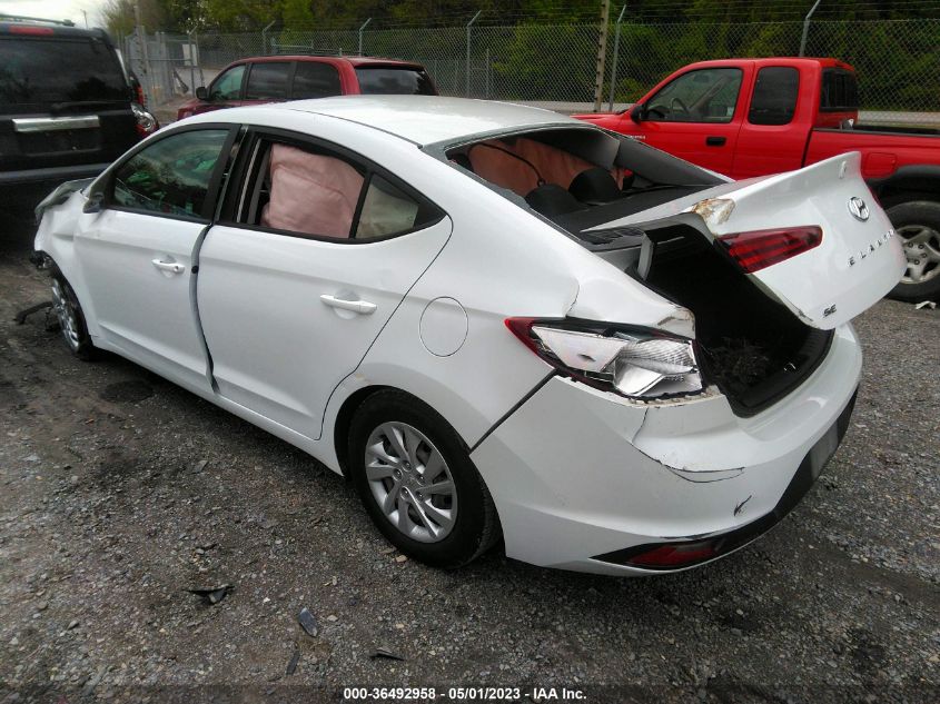 2020 HYUNDAI ELANTRA SE - 5NPD74LF5LH500411