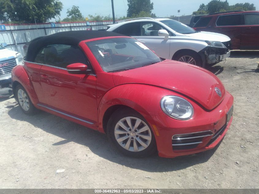 3VW5DAAT1JM516808 VOLKSWAGEN BEETLE CONVERTIBLE S/COAST/SE 2018