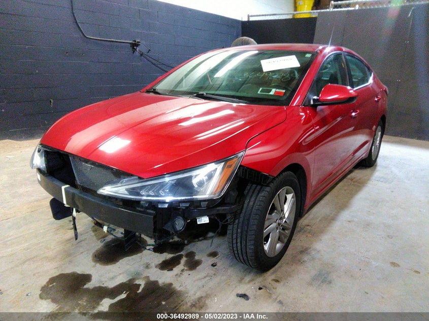 VIN 5NPD84LF7LH534587 2020 HYUNDAI ELANTRA SEL