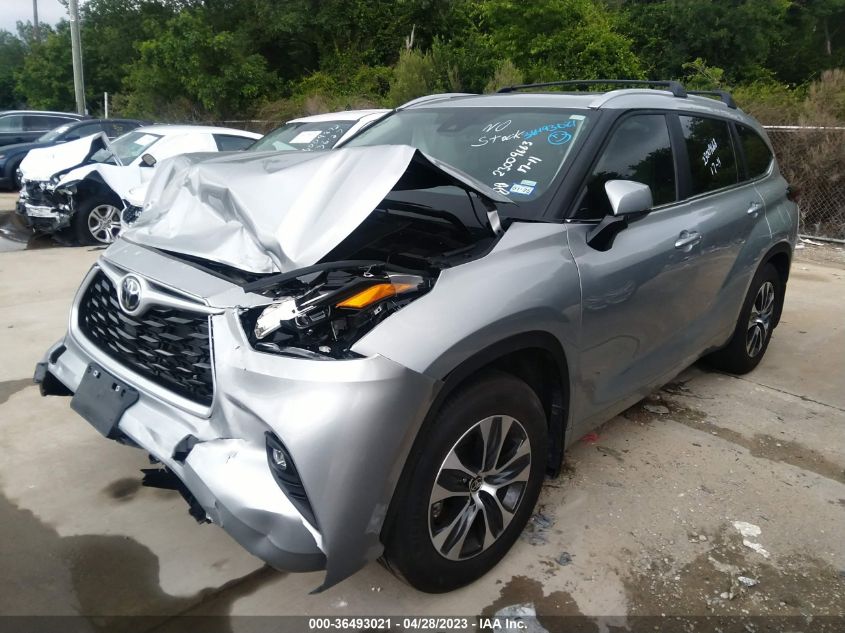 2023 TOYOTA HIGHLANDER L/LE/XLE/XSE/LIMITED - 5TDKDRAH6PS017897