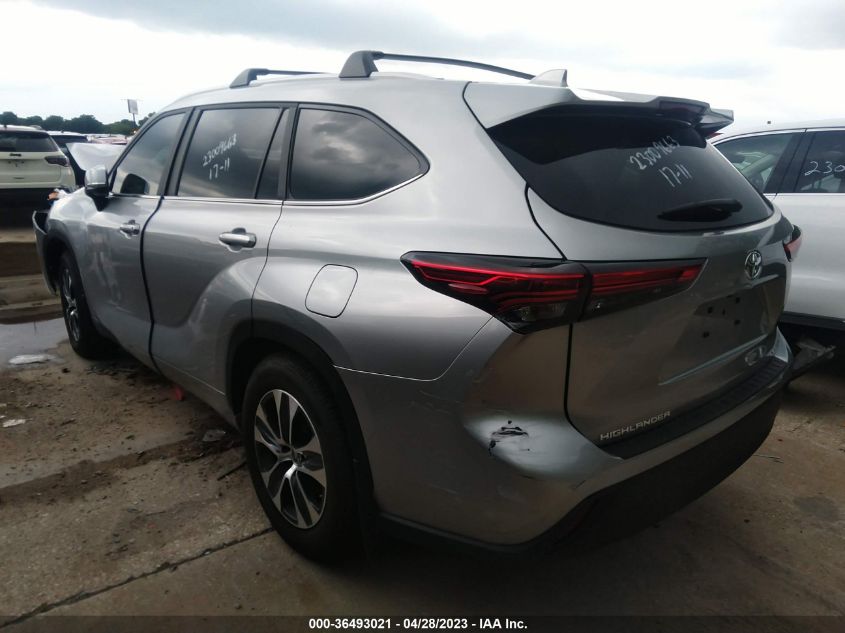 2023 TOYOTA HIGHLANDER L/LE/XLE/XSE/LIMITED - 5TDKDRAH6PS017897