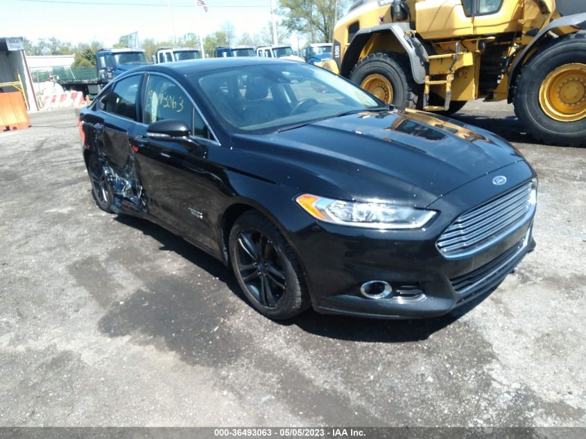 2016 FORD FUSION ENERGI TITANIUM - 3FA6P0SU3GR171864