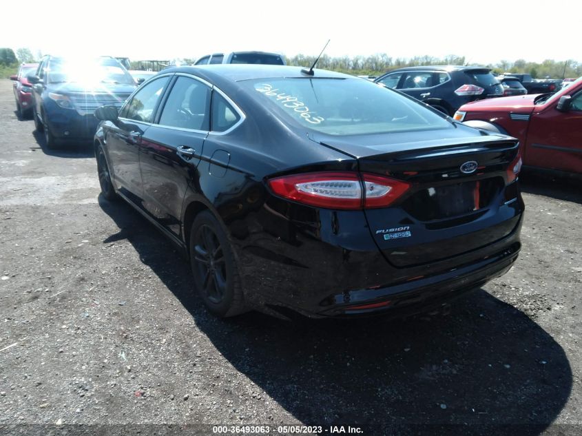 2016 FORD FUSION ENERGI TITANIUM - 3FA6P0SU3GR171864