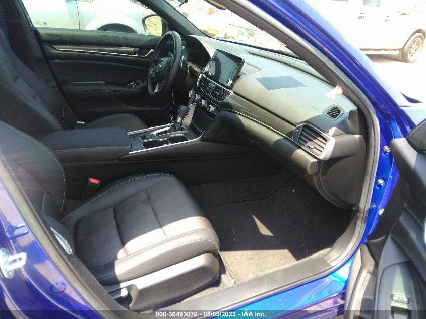 2021 HONDA ACCORD SEDAN SPORT - 1HGCV1F36MA052160