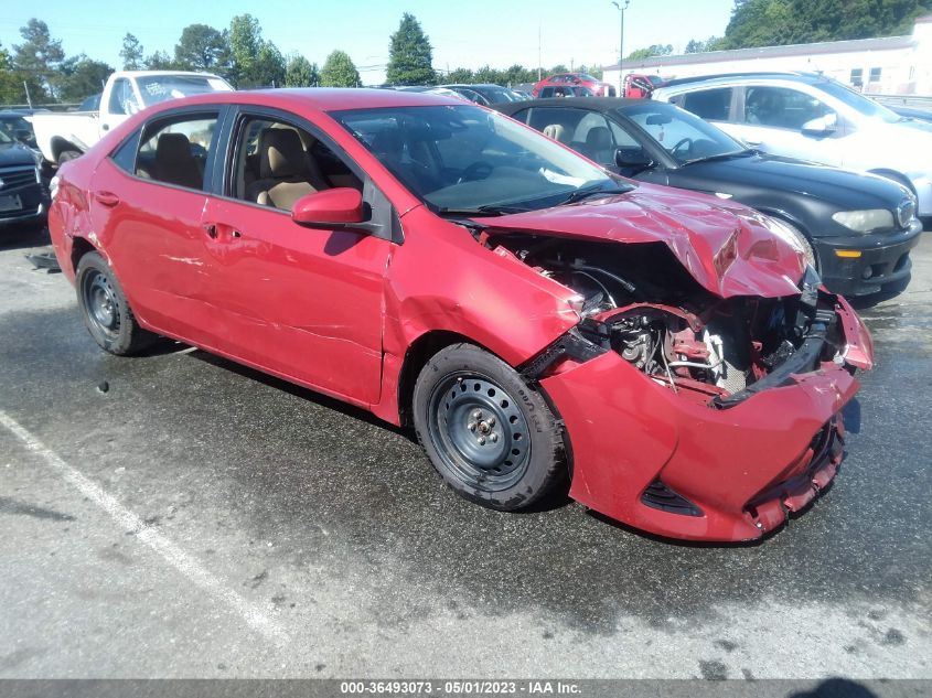 2017 TOYOTA COROLLA L/LE/XLE/SE - 2T1BURHE4HC757227