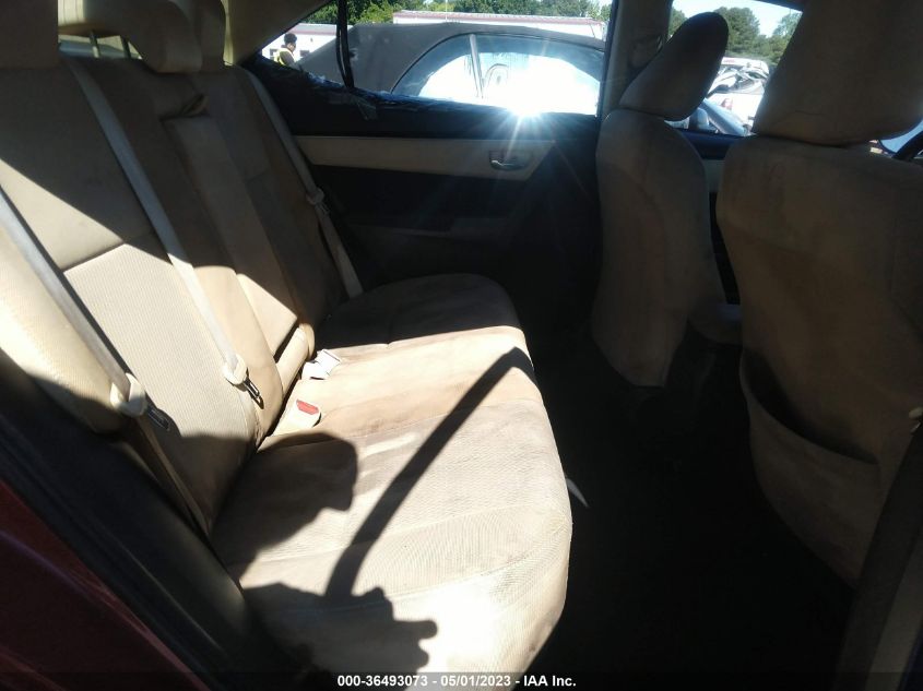 2017 TOYOTA COROLLA L/LE/XLE/SE - 2T1BURHE4HC757227