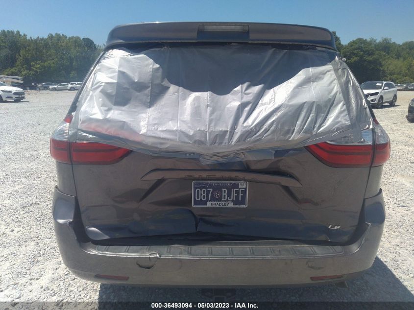 2015 TOYOTA SIENNA LE - 5TDKK3DC0FS608650