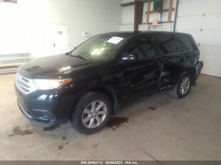 2013 TOYOTA HIGHLANDER - 5TDZA3EH1DS046587