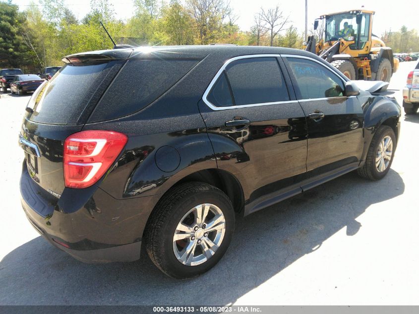 2016 CHEVROLET EQUINOX LS - 2GNFLEEK9G6119571