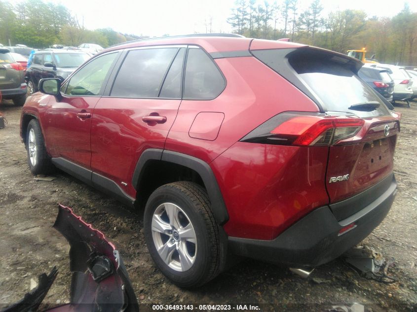 2021 TOYOTA RAV4 HYBRID LE - JTMLWRFV4MD116240