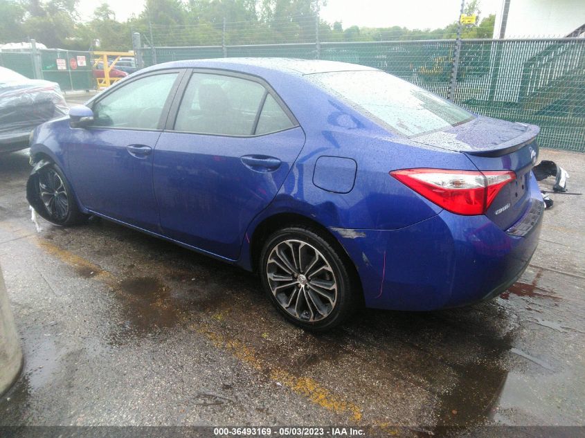 2015 TOYOTA COROLLA L/LE/S/S PLUS/LE PLUS - 2T1BURHE9FC337119