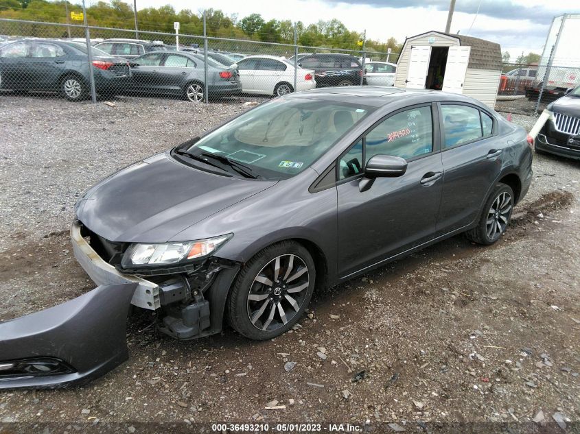 2015 HONDA CIVIC SEDAN EX-L - 19XFB2F96FE285907