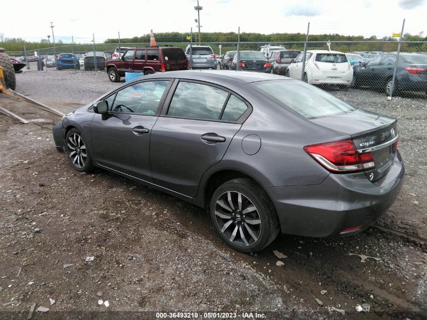 2015 HONDA CIVIC SEDAN EX-L - 19XFB2F96FE285907