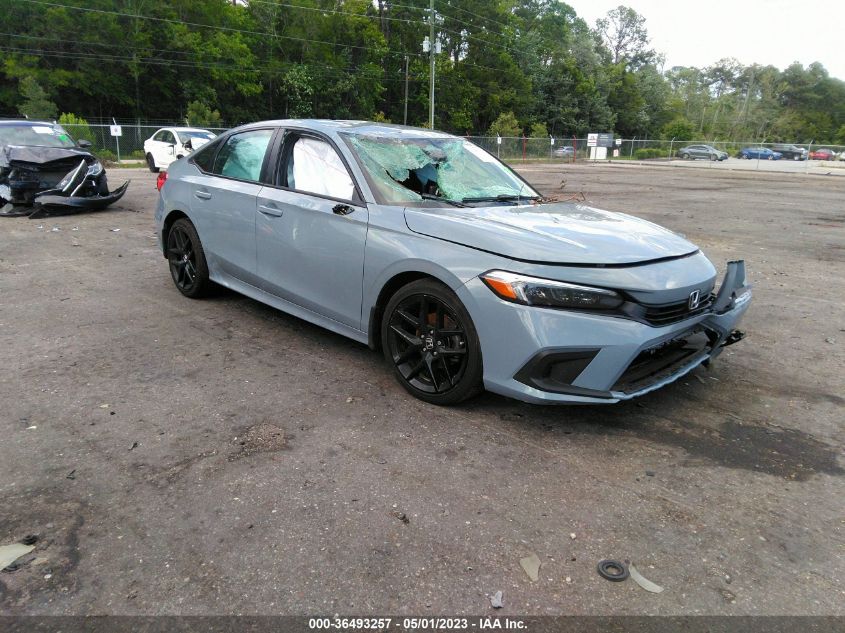 2022 HONDA CIVIC SEDAN SPORT - 2HGFE2F51NH591308