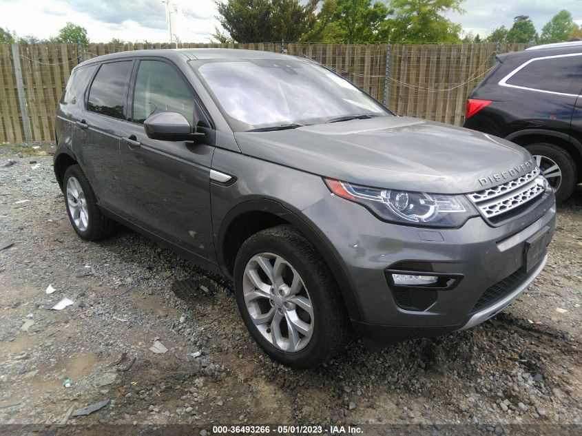 2017 LAND ROVER DISCOVERY SPORT HSE - SALCR2BG3HH719077