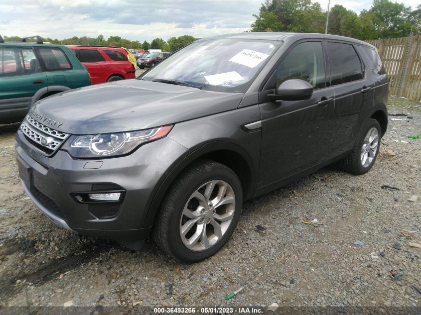 2017 LAND ROVER DISCOVERY SPORT HSE - SALCR2BG3HH719077
