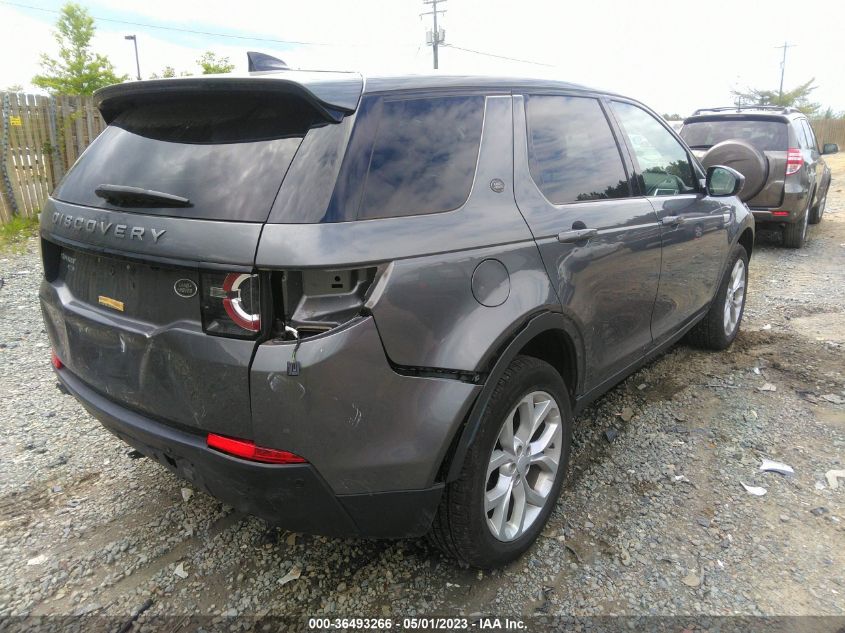 2017 LAND ROVER DISCOVERY SPORT HSE - SALCR2BG3HH719077