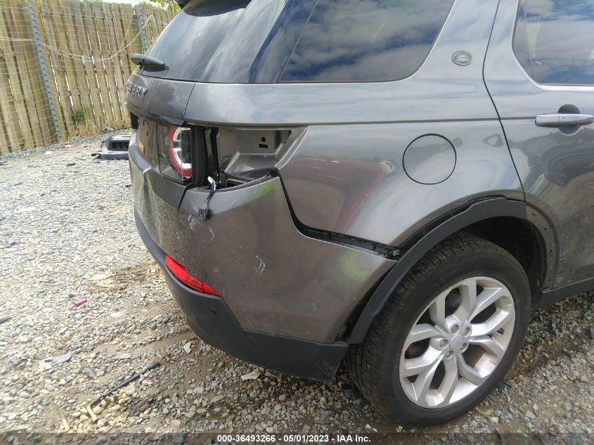 2017 LAND ROVER DISCOVERY SPORT HSE - SALCR2BG3HH719077