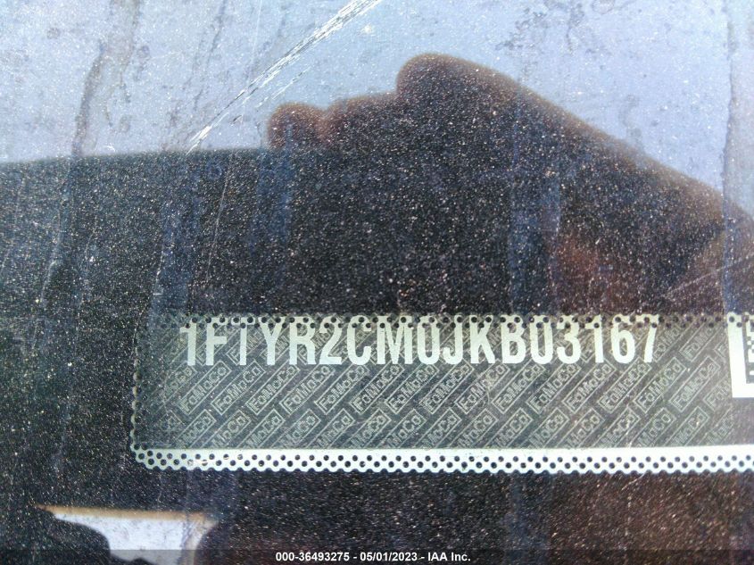 2018 FORD TRANSIT VAN - 1FTYR2CM0JKB03167