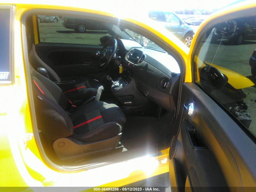 2016 FIAT 500 ABARTH - 3C3CFFFH9GT184304