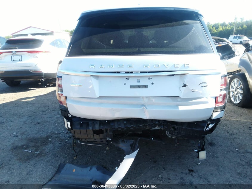VIN SALGS5RE6JA385198 2018 LAND ROVER RANGE ROVER