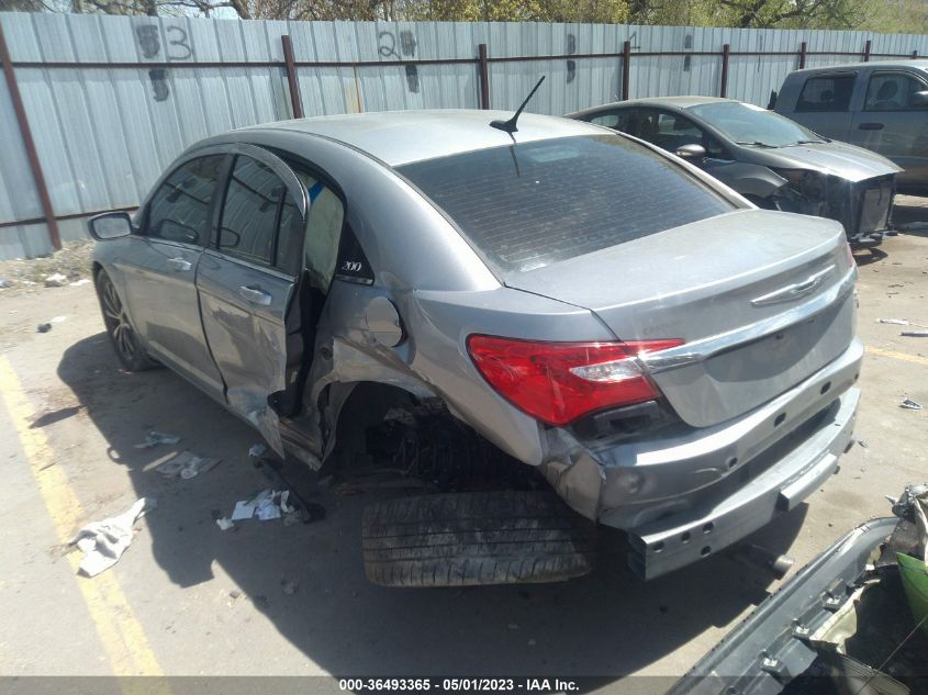 2013 CHRYSLER 200 TOURING - 1C3CCBBG2DN719872