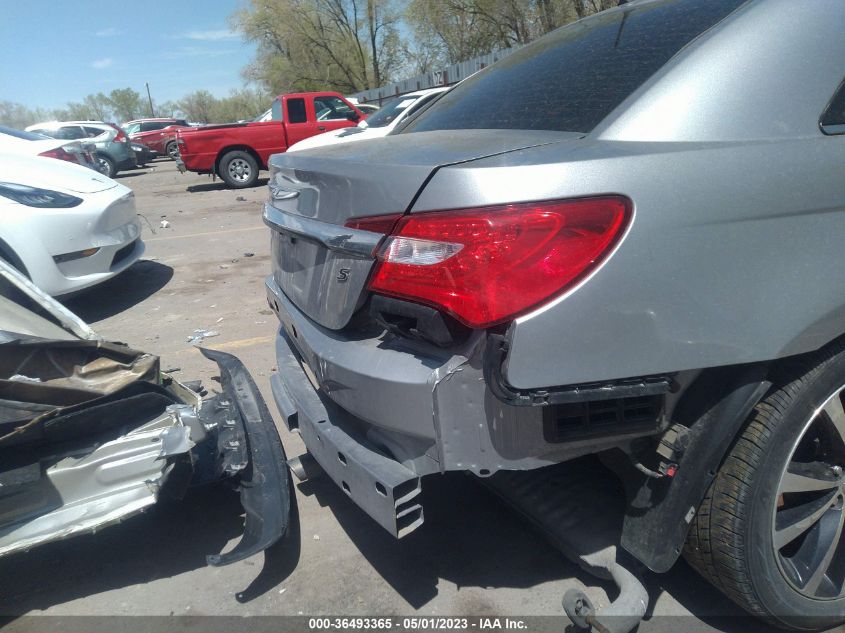 2013 CHRYSLER 200 TOURING - 1C3CCBBG2DN719872
