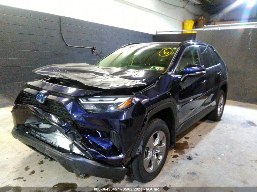 2023 TOYOTA RAV4 HYBRID XLE - JTMRWRFV6PD172257