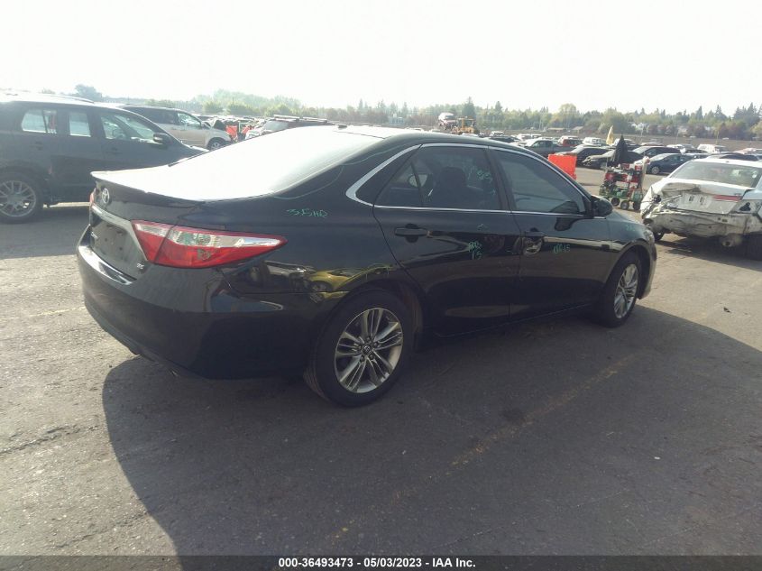 2017 TOYOTA CAMRY SE - 4T1BF1FK5HU450538