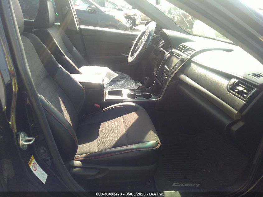 2017 TOYOTA CAMRY SE - 4T1BF1FK5HU450538