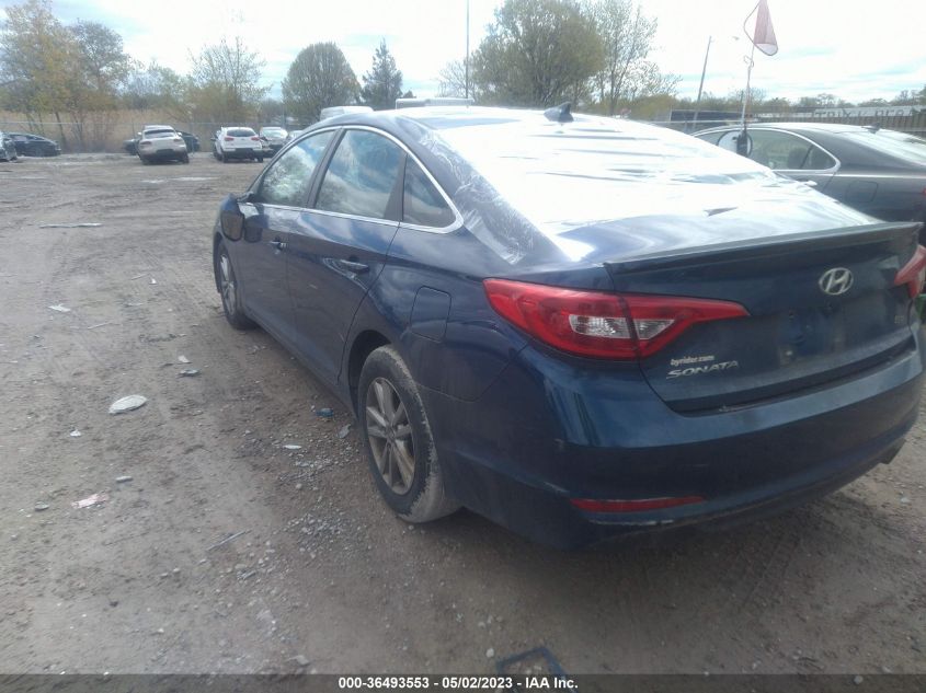 2015 HYUNDAI SONATA 1.6T ECO - 5NPE24AAXFH135013