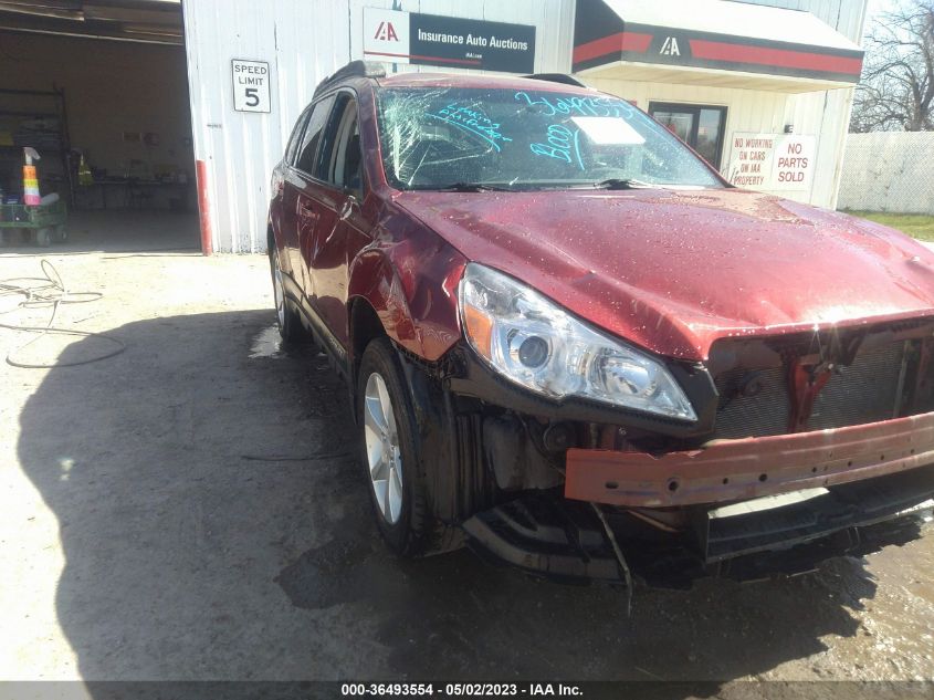2013 SUBARU OUTBACK 2.5I PREMIUM - 4S4BRBCC3D3241471