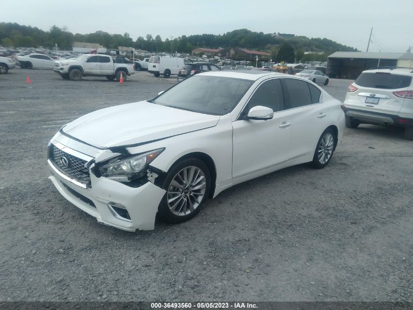 2021 INFINITI Q50 3.0T LUXE - JN1EV7BR2MM750657