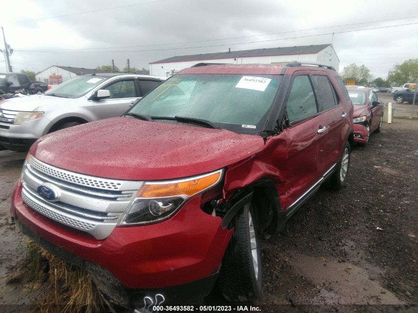 2013 FORD EXPLORER XLT - 1FM5K7D81DGC89715