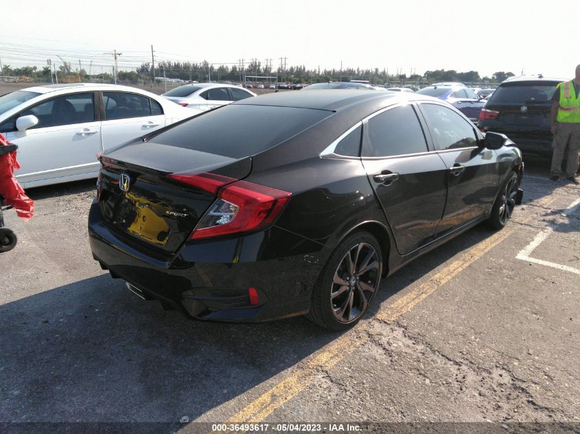 2021 HONDA CIVIC SEDAN SPORT 2HGFC2F81MH510483