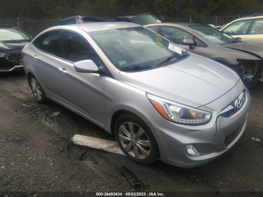2014 HYUNDAI ACCENT GLS - KMHCU4AE0EU586889