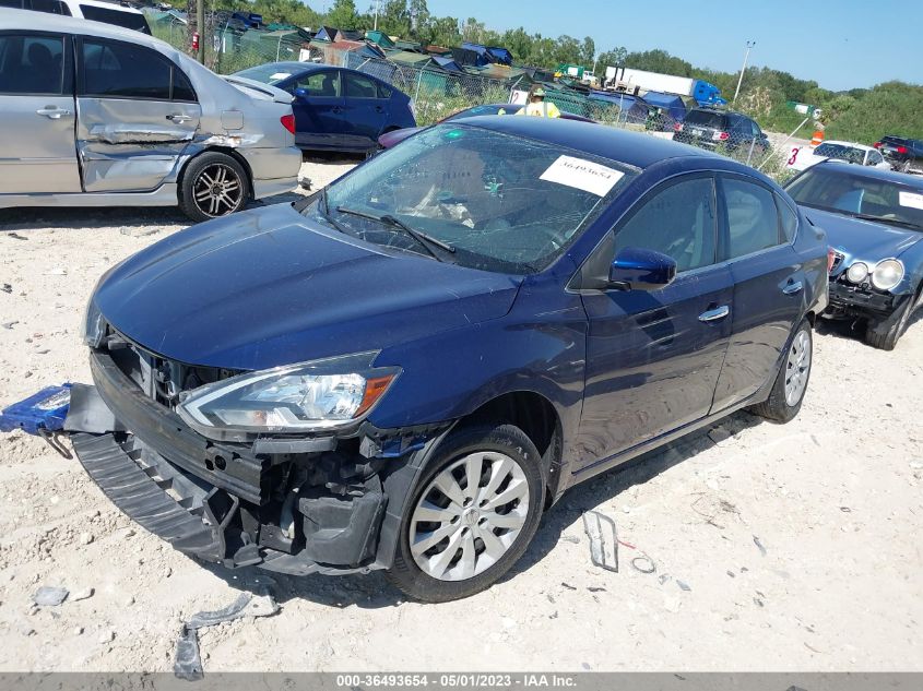 2016 NISSAN SENTRA S - 3N1AB7AP7GY294177