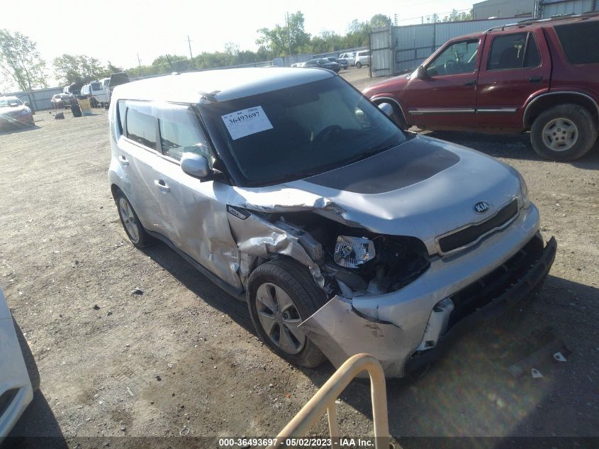 2016 KIA SOUL BASE - KNDJN2A25G7831383