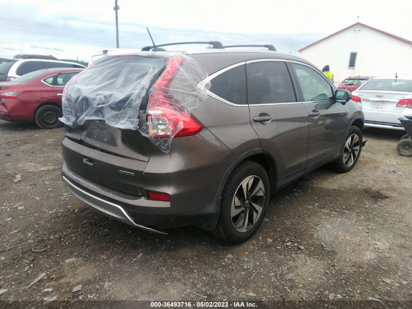2016 HONDA CR-V TOURING - 5J6RM4H93GL108394