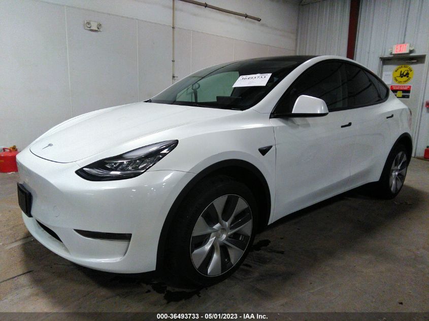2023 TESLA MODEL Y LONG RANGE - 7SAYGDEE1PA081080