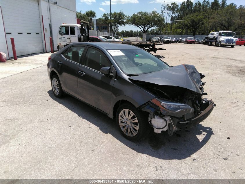 2017 TOYOTA COROLLA LE - 5YFBURHE4HP614097