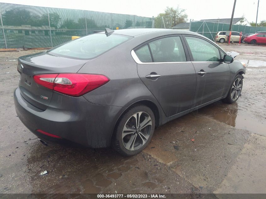 2014 KIA FORTE EX - KNAFZ4A80E5086946